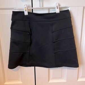 Athleta fleece lined skirt, size small